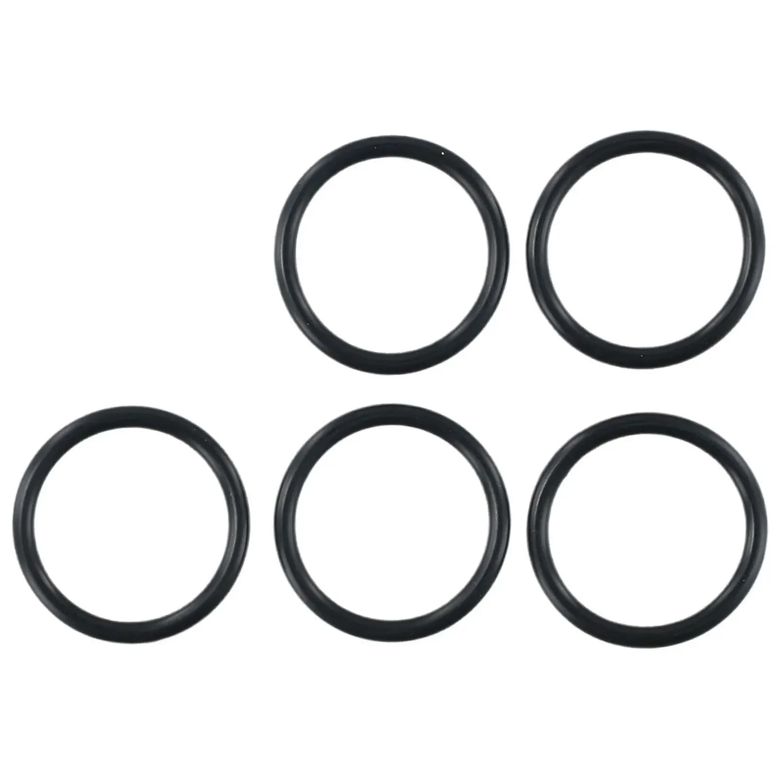 Black Rubber O Ring Selos para Pia de Banho, Bacia Dreno Plug Pack de 5, Ajuste sobre plugues antigos, Evitar vazamento de água, 38mm