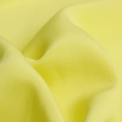 Red  raspberry  114cm 150g Silk cotton fresh yellow elastic heavy crepe fabrics clothes Garment sewing  materials  Free shipping