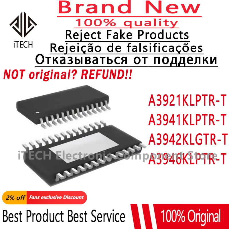 5pcs/lot A3921KLPTR-T A3941KLPTR-T A3942KLGTR-T A3946KLPTR-T New Original MOSFET Driver A3921KLPT A3941KLPT A3942KLGT A3946T