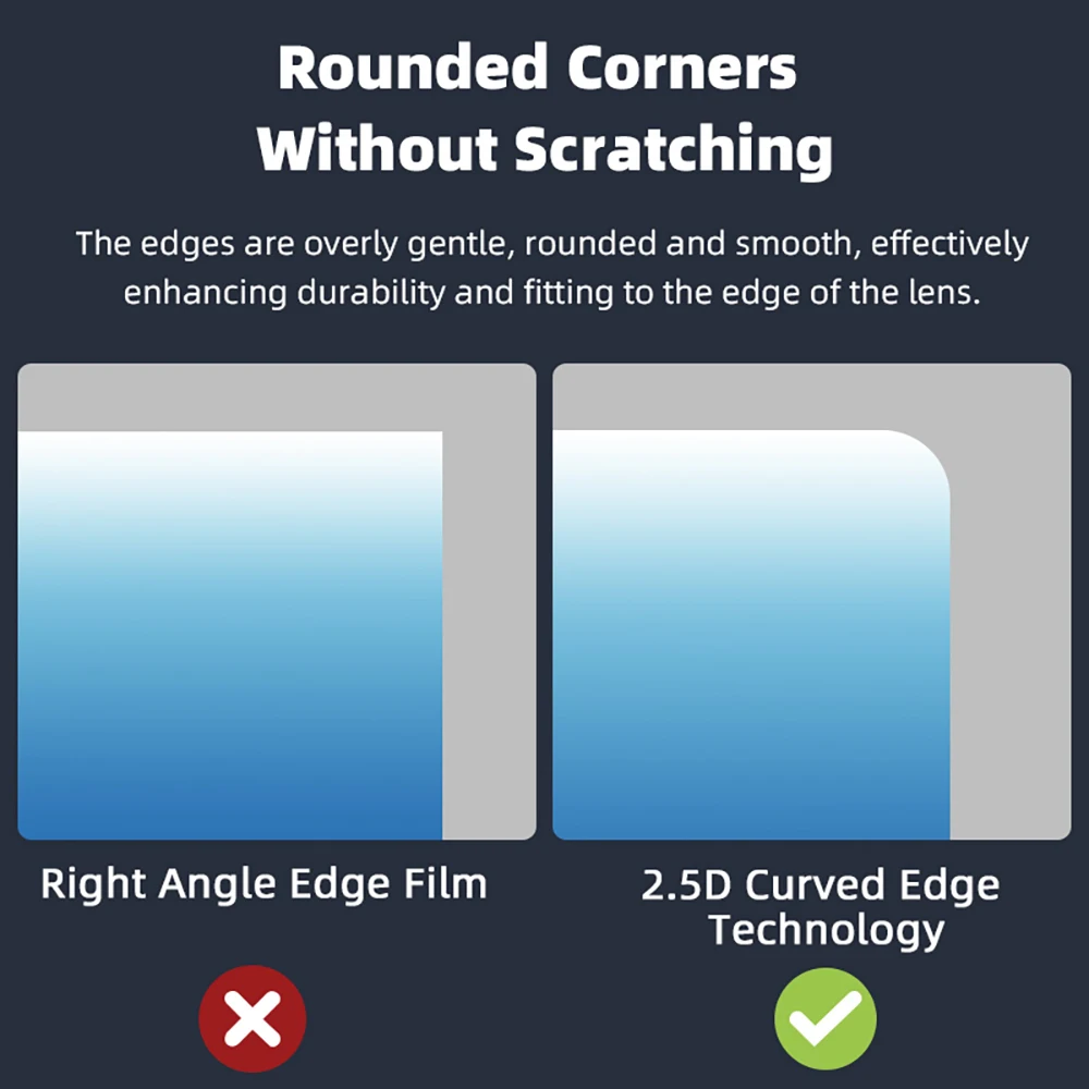 Закаленное стекло 9H HD для DJI Air 3, защита объектива камеры, защита от царапин, аксессуары для дрона