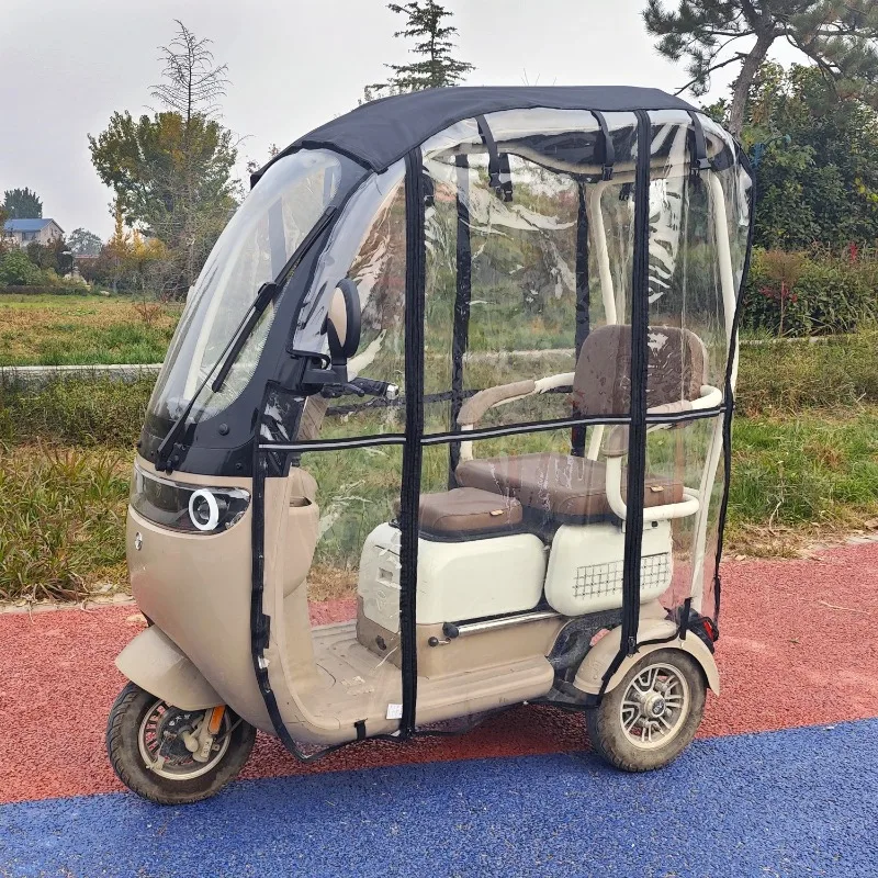 thickened-surrounding-curtain-thermal-cover-for-rain-protection-excluding-tricycle-and-electric-tricycle-shed