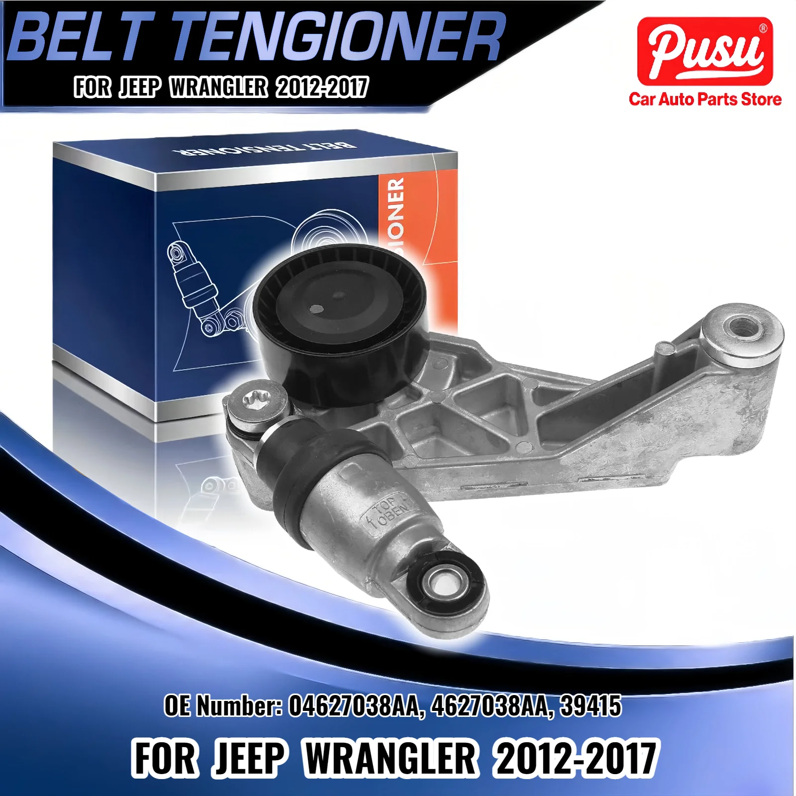 

Accessory Belt Tensioner For Jeep Wrangler JK 2018 4627039AA 39415 89689