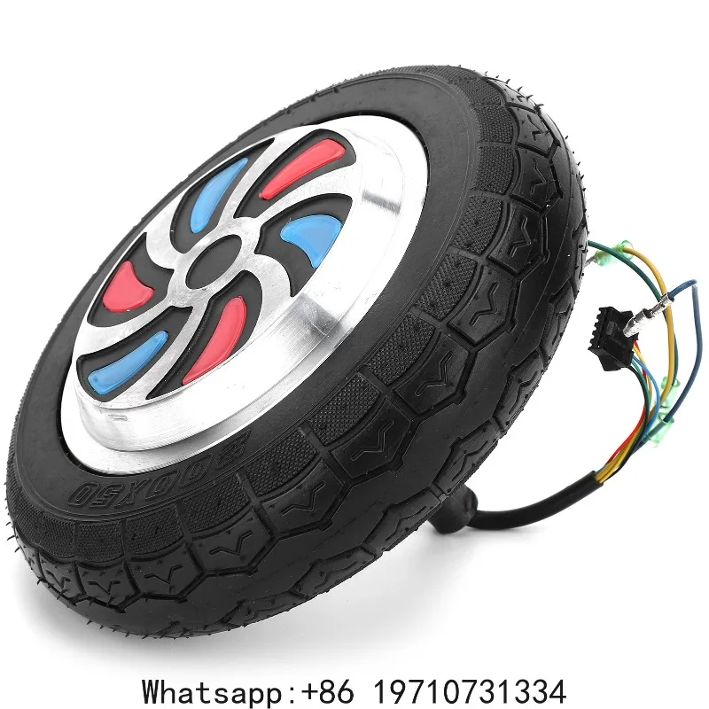 36V 350W Wheel Hub Motor for 8inch Electric Scooter Balancing Vehicle Replacement Parts Electric Scooter Hub Motor
