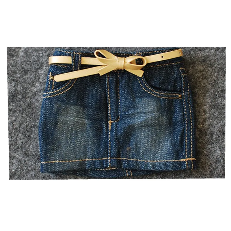 

BJD Jeans Skirt for 1/4 MSD 1/3,SD10/SD13 SD16 Doll Clothes Customized CWB62