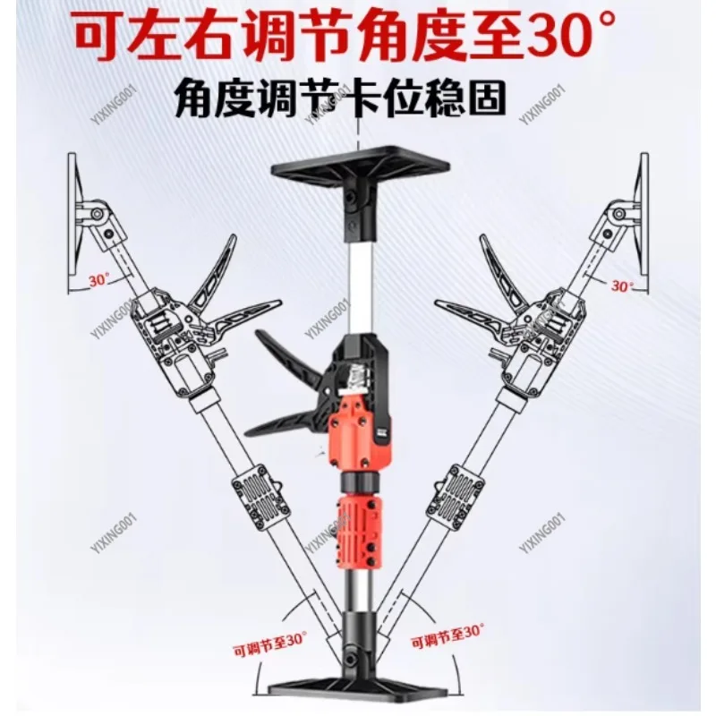 Retractable Support Rod Auxiliary Lifter For Ceiling Mounted Kitchen & Bathroom Cabinet Installation