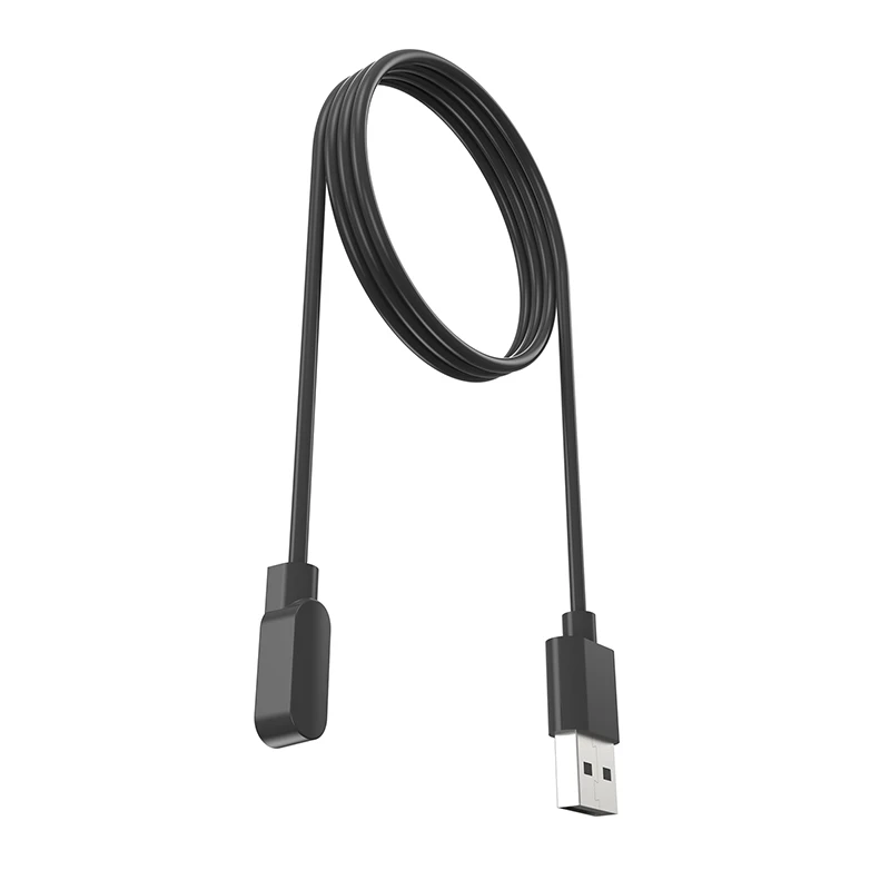 Câble de charge magnétique pour montre intelligente, charge stable, USB 2 broches, cordon de charge pour bracelet intelligent, câble de charge pour Zeblaze Vibe 7 Pro
