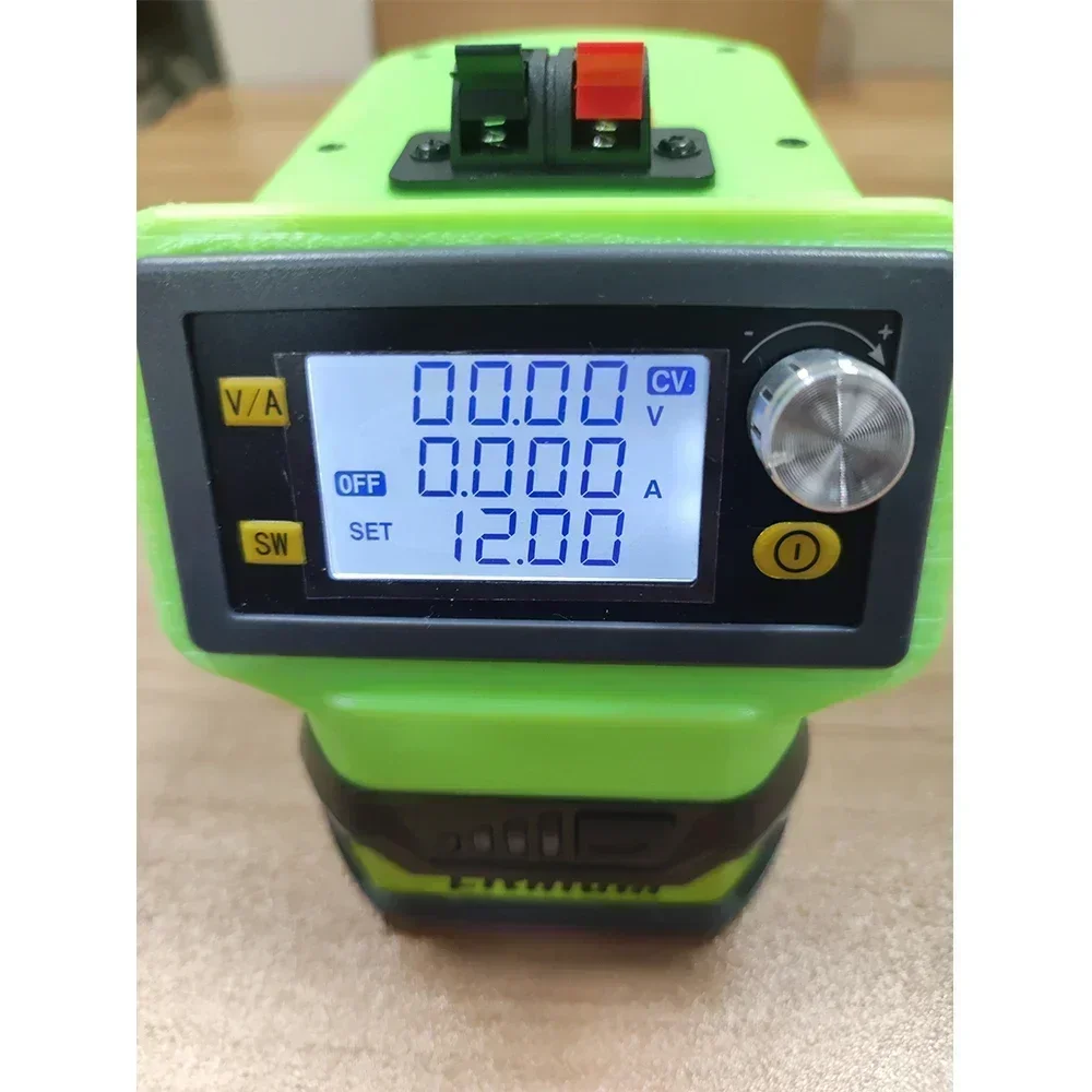 Portable CNC Adjustable Power Supply Buck Boost Converter For Roybi ONE+ 18V Lithium Battery DC Voltage Stable Outdoor