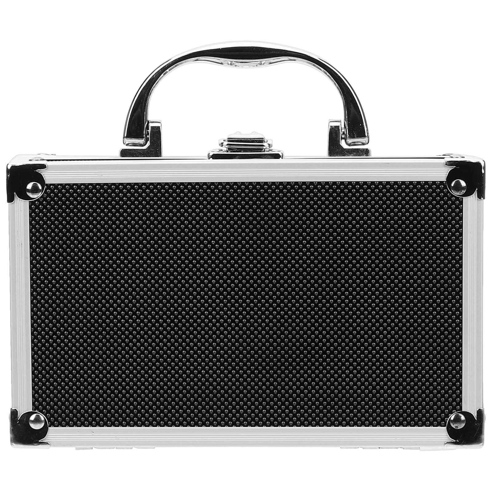 

Toolbox Storage Organizer Small Aluminum Case Portable Tools Cases Briefcase for High Capacity