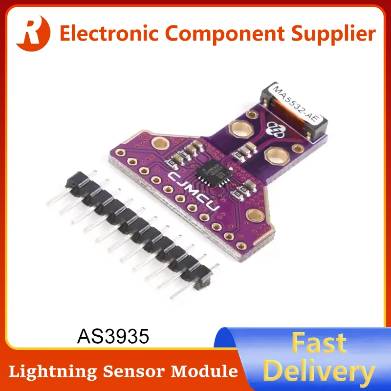 

Brand New AS3935 Lightning Strike Distance Detection Sensor AS39 35 Storm Distance Digital Lightning Sensor Module Fast Shopping