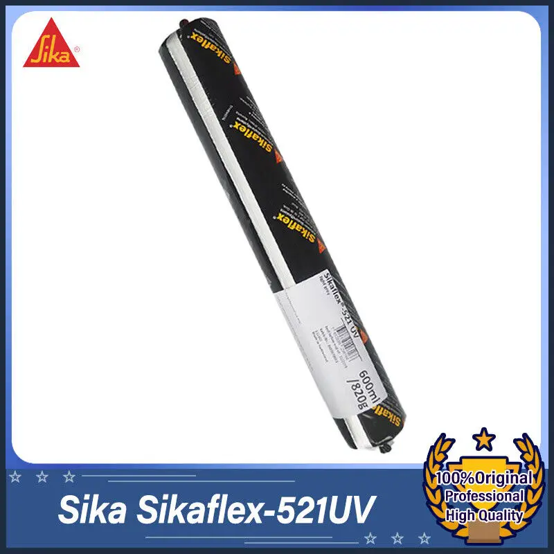 

Sika Sikaflex-521UV 600ml Black/White/Grey Adhesive is Suitable for Sealing and Bonding