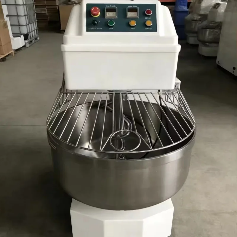 Dough Mixer 80L High Productivity Adjustable Speed for Super Efficiency Bakery Machinery