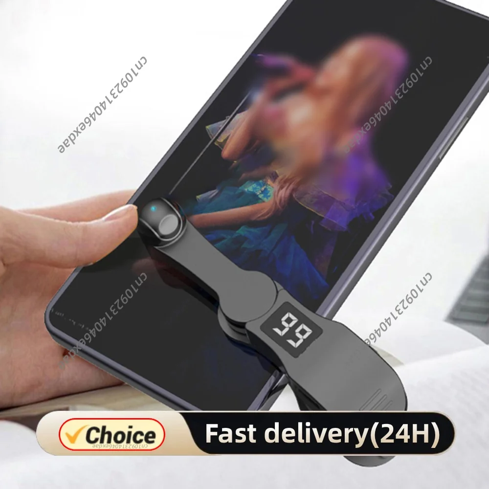 Digital Auto Screen Clicker For Mobile Phone Pad Apps Video Live Streaming Gadget Adjustable Smartphone Game Screen Touch Tapper