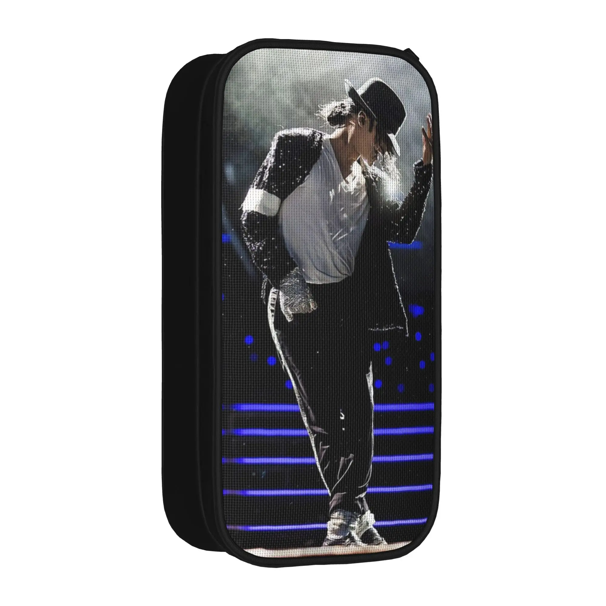 Singer Michael Jacksons MJ Tour 2026 Accessories Pencil Case Large Capacity For School  Pen Case Birthday Gift