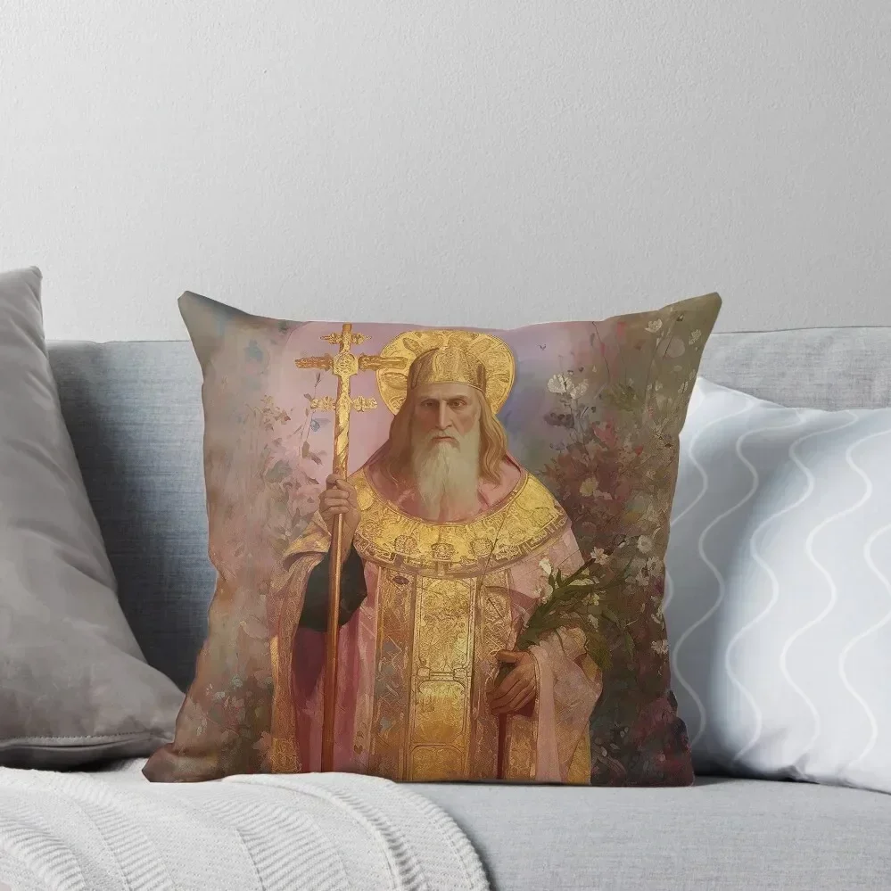 

Saint Thorlak of Iceland Throw Throw Pillow Custom Cushion home decor items Christmas Pillows Pillowcases Bed Cushions pillow