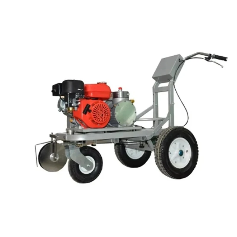 Automatic Road Marking Machine Cold Paint Spray Gun Road Line Marking Machine in School