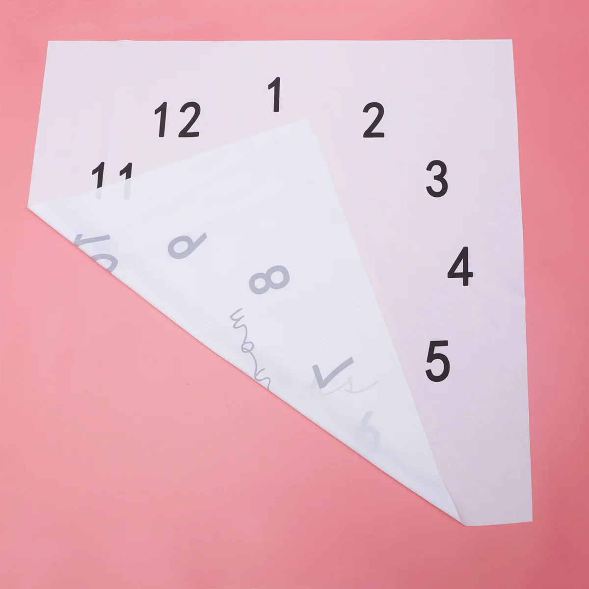 100X100Cm Baby Monthly Blanket Soft Photography Background Swaddle Cover Newborn Gift Photo Prop Baby Blanket Monthly