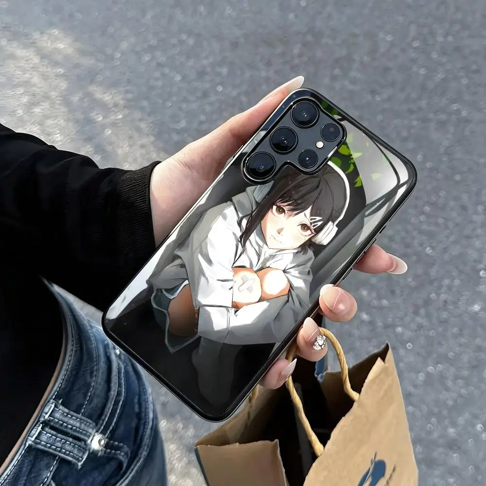 Chainsaw Man Kobeni Higashiyama Phone Case For Samsung S26 S25 S24 S23 S22 S21 S20 Plus Ultra Fold A Glass Magnetic Case