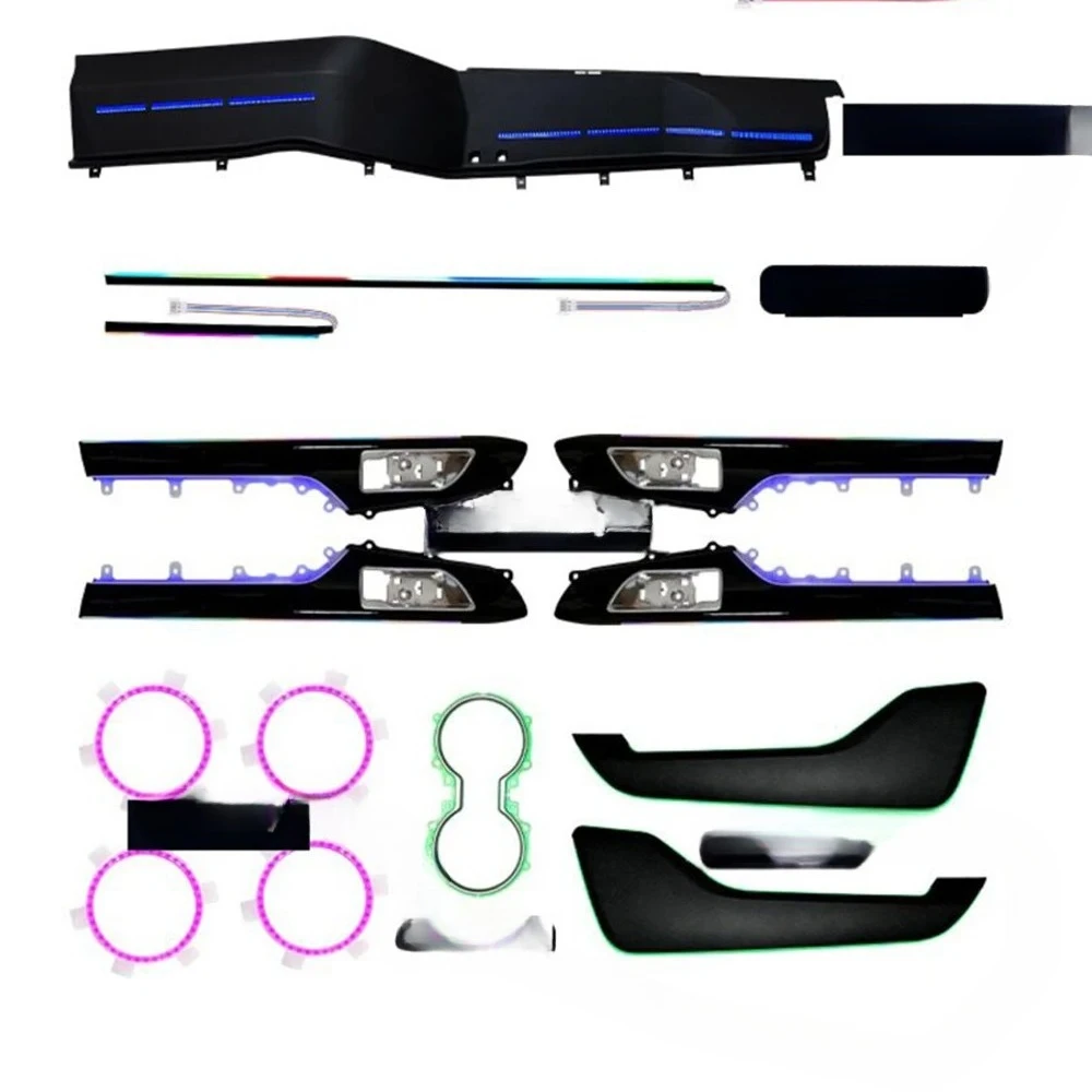 Upgrade Symphony Led Car Interior Ambient Light Atmosphere Strip Decoration Accessories