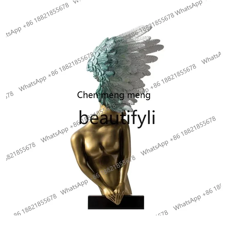 

S7486 ss Angel Girl Art Sculpture Creative Character Ornament Soft Decoration