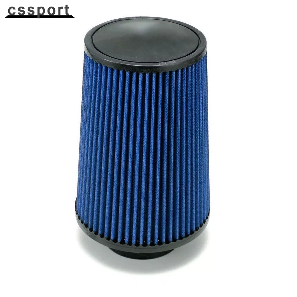

4'' 102mm Long High Flow Inlet Cone Dry Filter Cold Air Intake Replacement