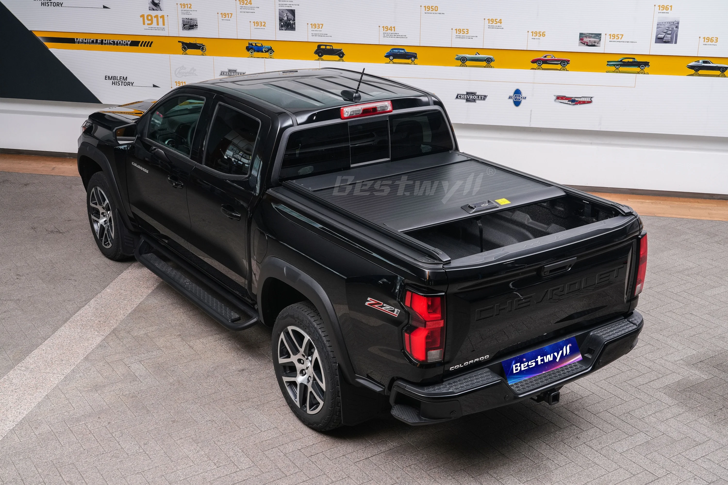 Wholesale Retractable Roll-up Back Covers Roller Shutter Lid Manual Pickup Truck Bed Tonneau Cover for Chevrolet K21