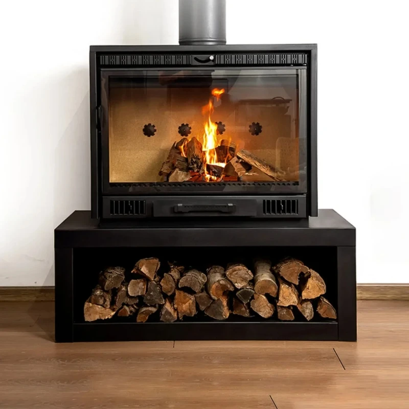 

Камин X-S Style с настоящим огнем, на дровах, для дома, виллы, гостиной, декоративный, стальной, для отопления