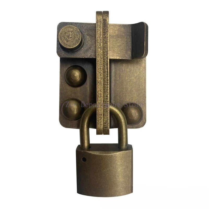 Hasp Latch Safety Door Latch Lock Bending Latch Buckle Bolt Anti-theft for Sliding Window Doors Bolt Sliding Lock Gate Security