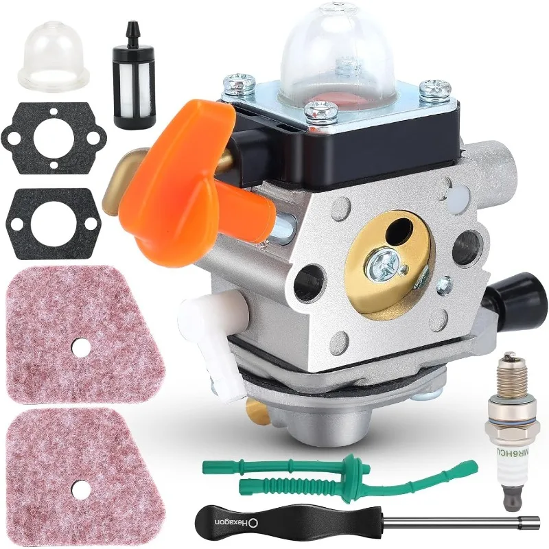 

FS90R Carburetor for Stihl FS110R FS100 FS90 KM90R FS100RX FS110 KM110R HT101 Trimmer Weedeater Replace C1Q-S174 4180 120 0611