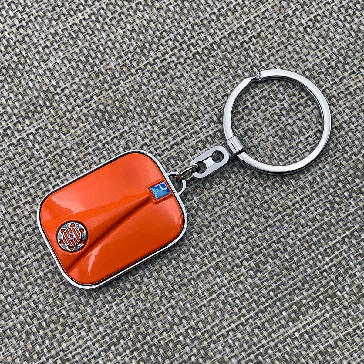Chrome Keychain Zinc Alloy KeyRing