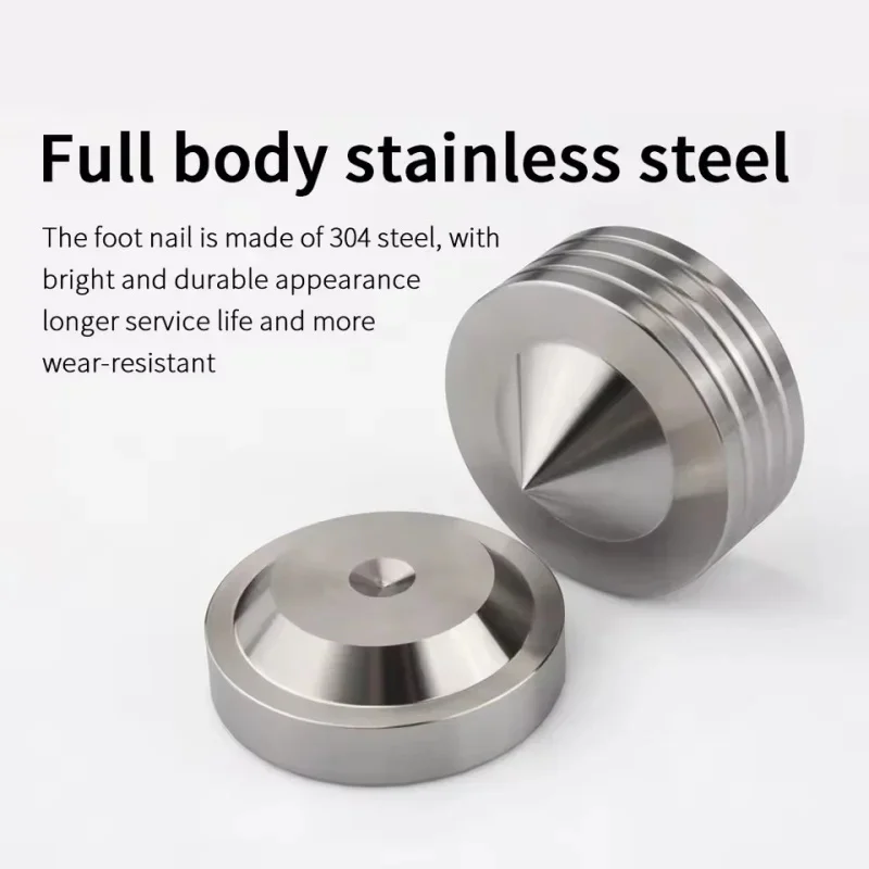 المتكلم حامل قدم وسادة للقدم المسامير تقف مضخم الصوت مكبر للصوت الدوار عزل للصدمات الأثاث الصوت الطابق مسمار 4 قطعة