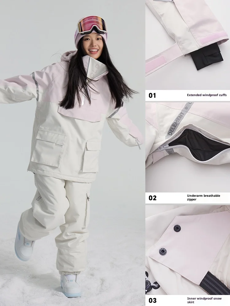 

Jackets, Men'S And Women'S Snow Suits, And Daily Ski Sui New Ski Suit Sets, Men'S And Women'S Single And Double Board Ski Suits