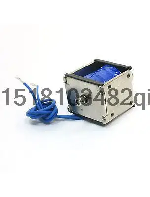 DC24V 1A 150g/10mm Pull Push Wired Open Frame Solenoid Electromagnet