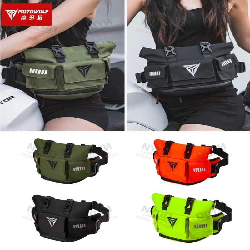 

Waterproof Motorcycle Waist Leg Bag Multi-Pockets Travel Belt Pack For Men Women Motorbike Riding Outdoor Sports Gear