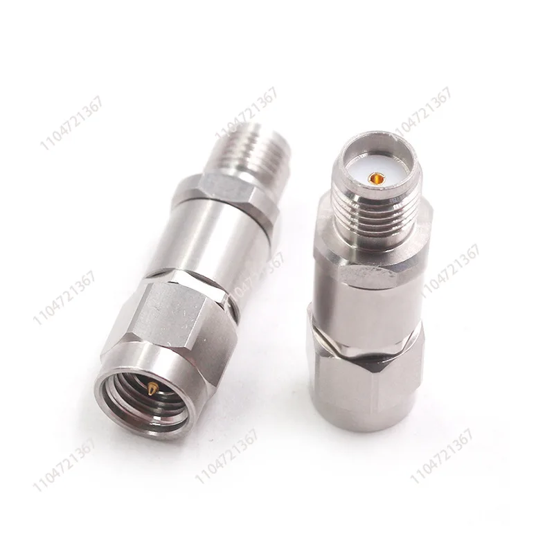 Millimeter Wave Adapter 3.5MM Female To SMA Male Adapter DC26.5GHz Stainless Steel Mesh Adapter
