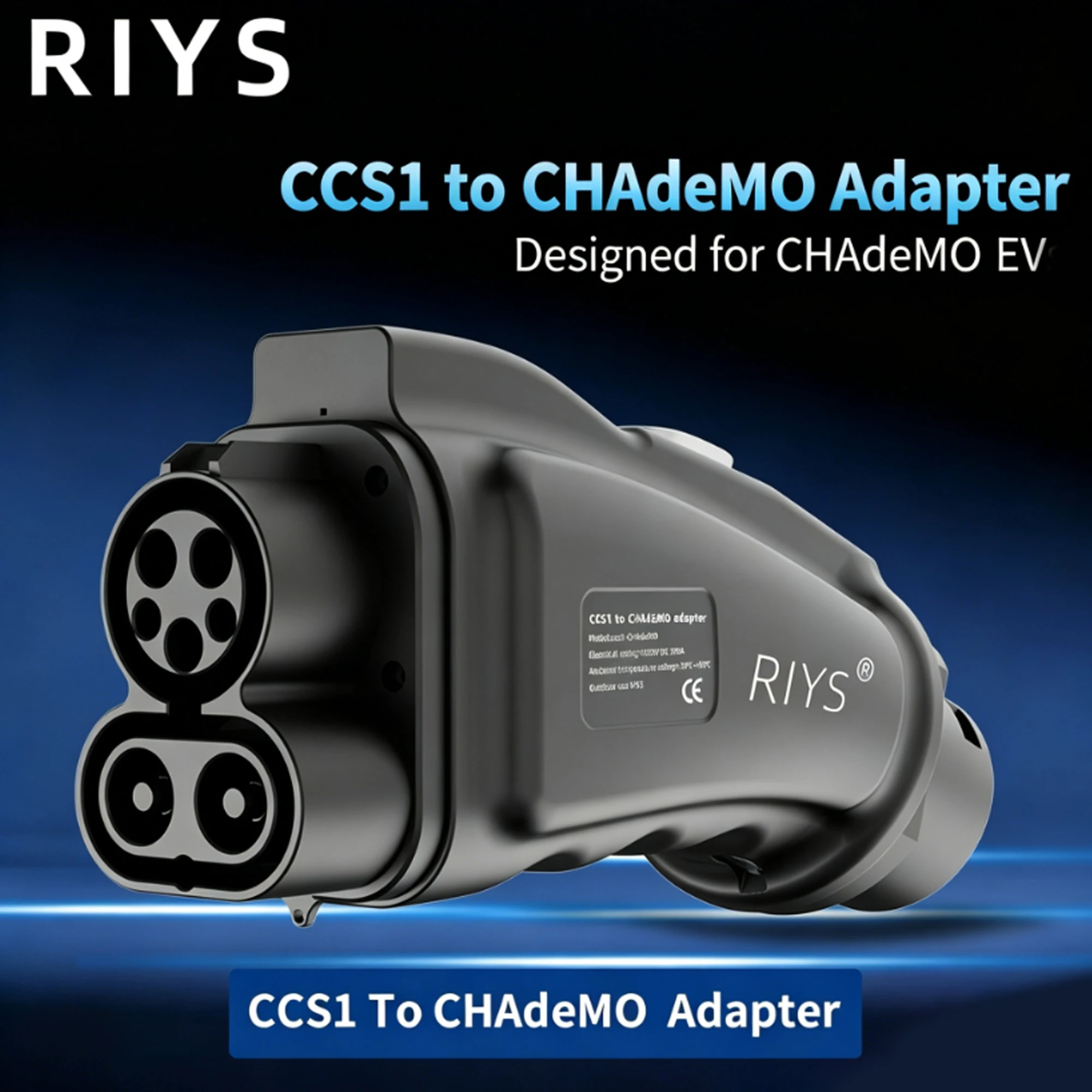 

CCS1 to CHAdeMO EV Adapter 250A 250KW CCS Combo1 Station Charging for Standard Japanese DC Electric Vehicle Charger Connector