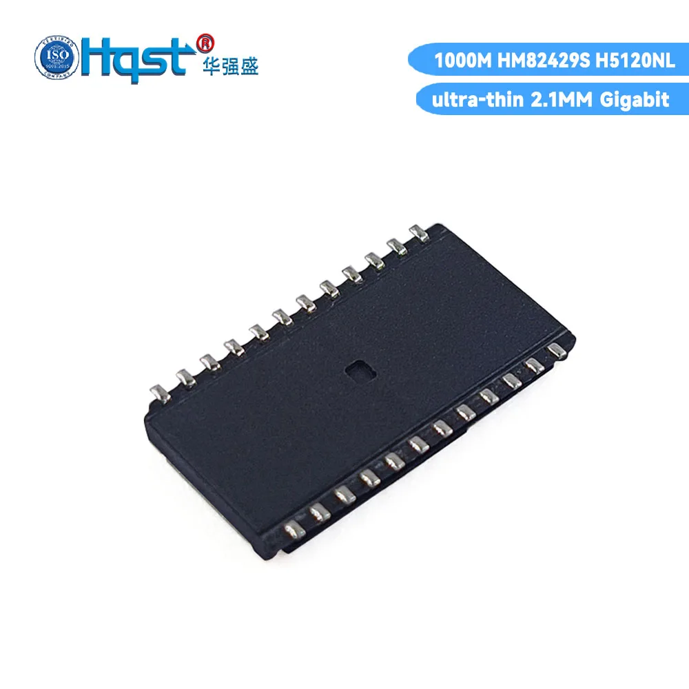HM82429S 10/100/1000 Base‑T SMD LAN Transformer Open‑Header Gigabit Ethernet Magnetic Module 1500Vrms Isolation RoHS Compliant