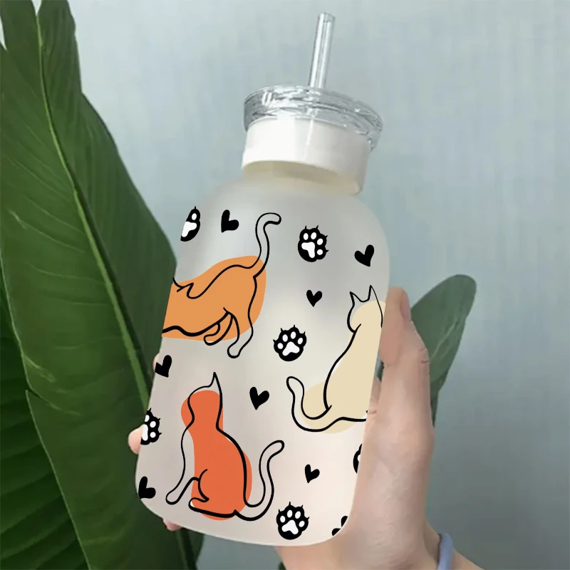 3D UV DTF Animal Dog Cat Frog Printed Transfers Stickers 16oz Cup Wraps For DIY Glass Ceramic Metal Leather Etc. D21226