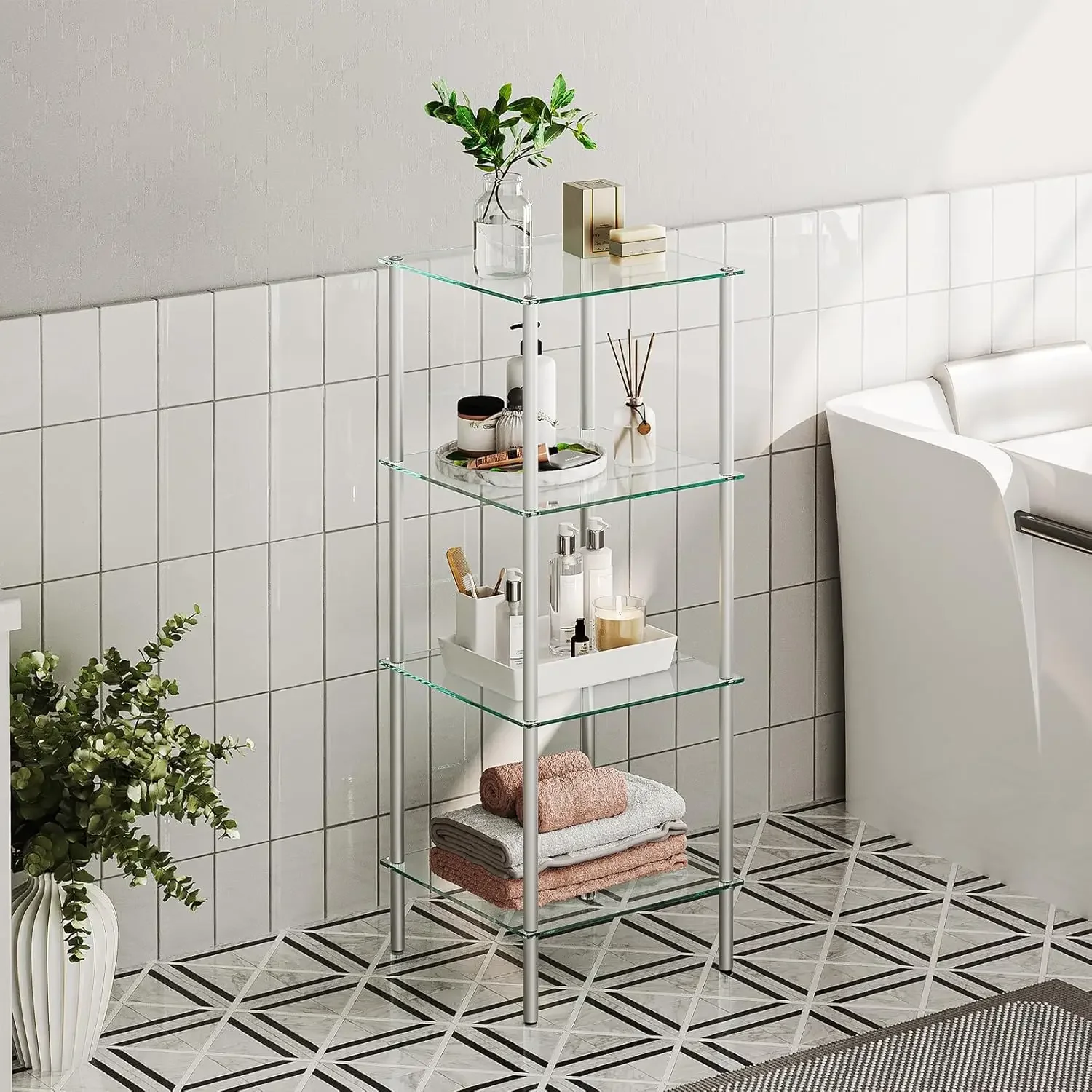 Etageres-en-verre-a-4-niveaux-support-de-rangement-pour-salle-de-bain-trempe-organisateur-peu-encombrant-pour-petits-espaces-vanite-et-toilettes-modernes