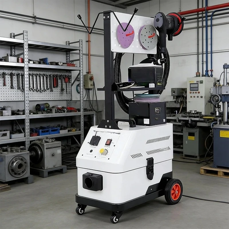 

New Auto Electric Sander Orbital Car Sander Machine Industrial Vacuum Cleaner Car Paint Sander