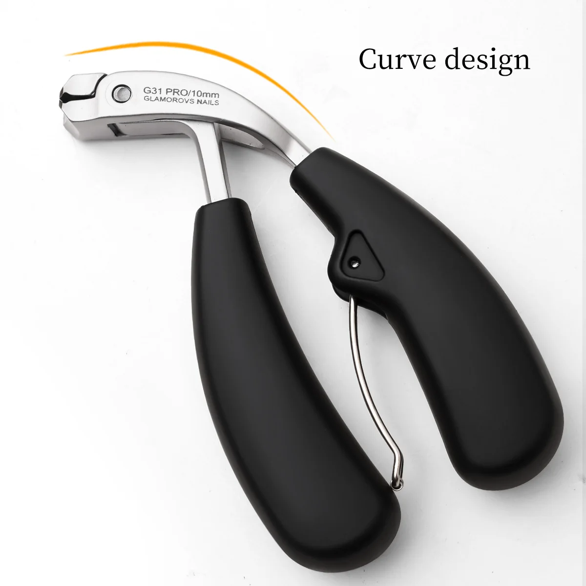 Curved nail clippers with large opening three times anti-splash storage Nail clippers for the elderly thick toenails Heavy duty