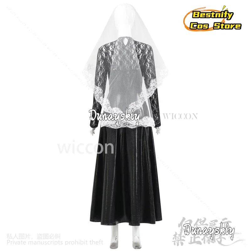 CosplayNew Anime Sakamoto Days Cosplay Osaragi Costume Wig Black PU Goth Dress Lolita Wigs For Halloween Christmas Party Customi