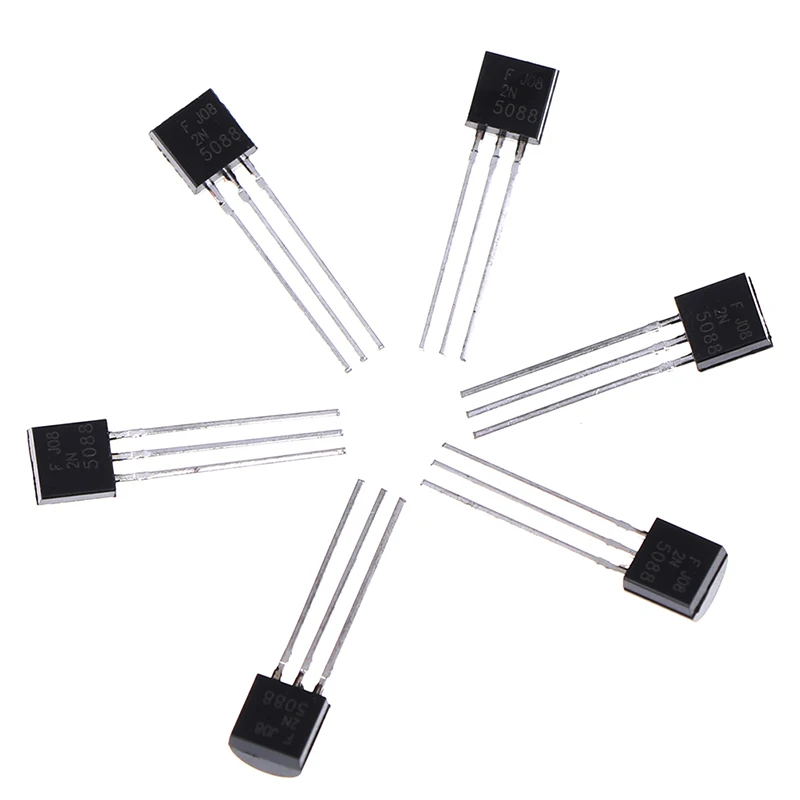 20 PCS 2N5088 TO-92 Triodos em linha Semicondutores separados