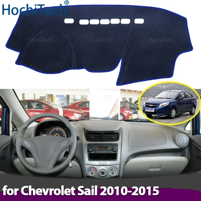Auto Armaturenbrett Abdeckung Vermeiden Licht Pad Instrument Panel Matte Fall Teppiche Für Chevrolet Segel 2010 2011 2012 2013 2014 2015