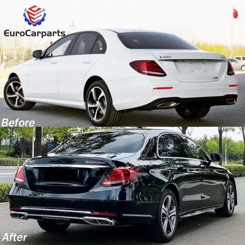 STLF2016-20y E Class W213 ترقية إلى S Class W223 May Style مجموعات هيكل السيارة أجزاء الملحقات مصدات لمرسيدس بنز E