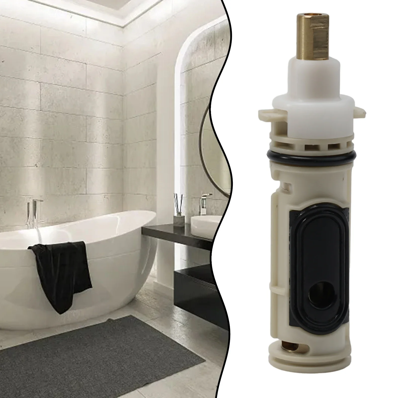 Say Goodbye to Leaks 1222 1222b Cartridge with Clip Easy Installation Perfect Fit for Single Handle Tub and Shower Faucets