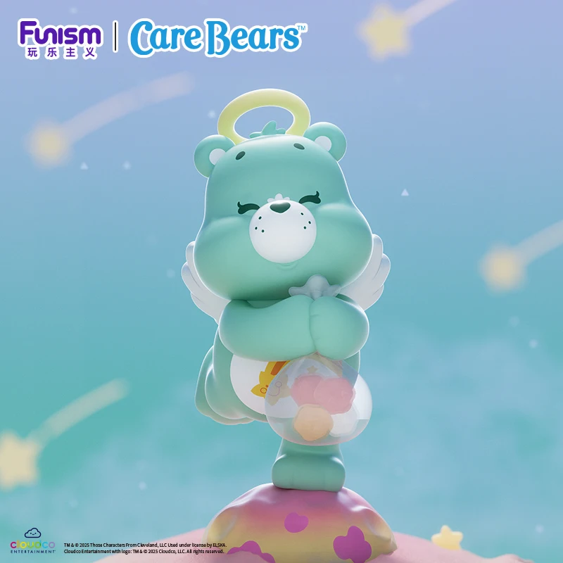 FUNISM الأصلي حقيقية CareBears شفاء كوكب سلسلة صندوق أعمى أرقام نموذج اليدوية سطح المكتب زخرفة لعبة هدية عيد ميلاد #3