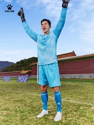 Kelme Goalkeeper Goalkeeper Goalkeeper Clothing Set Football Equipment Long Sleeve Football Clothing Adult Protective Clothing