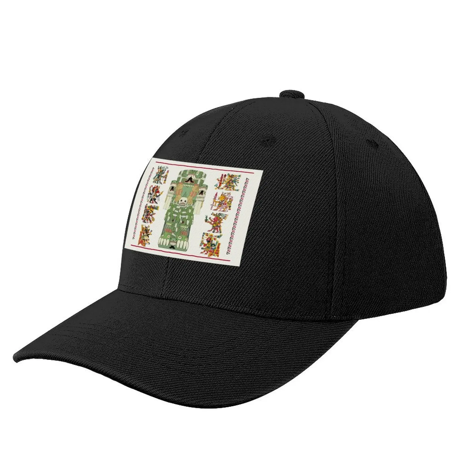 Coatlicue - Aztec Mother Goddess Codex Borgia Style JP Baseball Cap Ball Cap Cosplay fashionable Hats For Women Men's