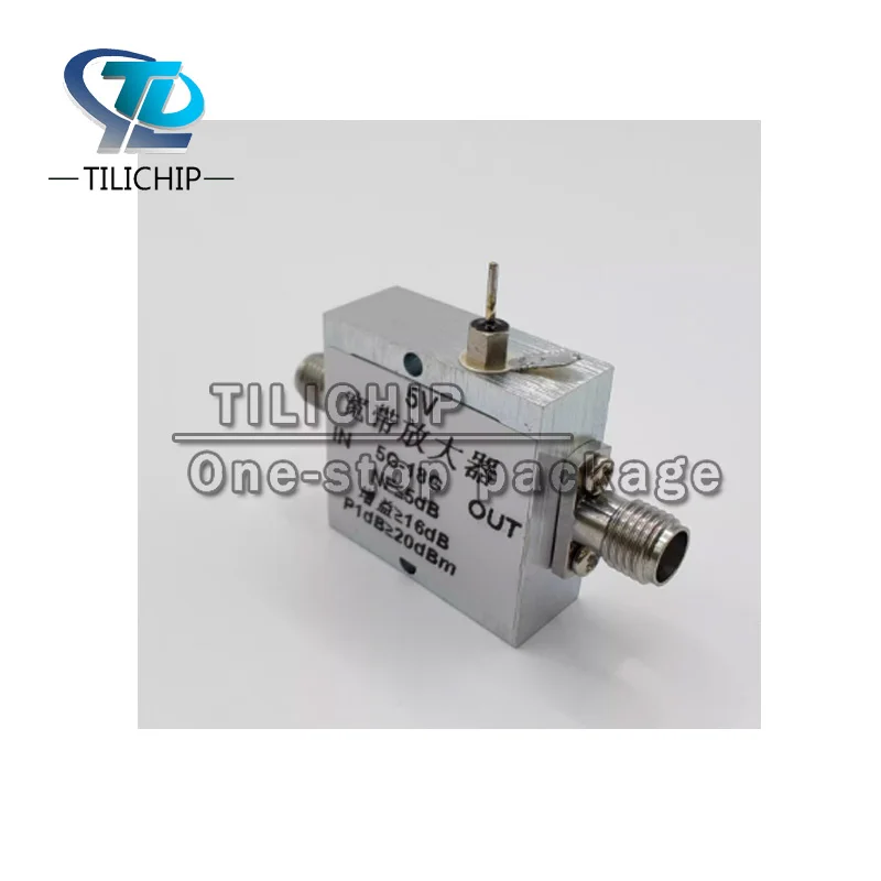 5G-18G broadband amplifier gain 16dB P1dB≥20dBm RF amplifier local oscillator amplifier
