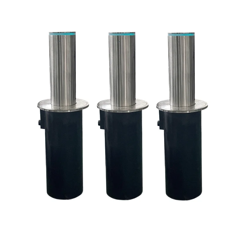 

No Drainage System Traffic Barrier Remote-Controlled Automatic Bollards For Driveway